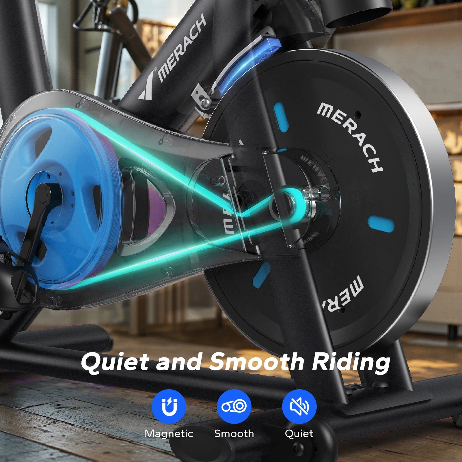 Stationary Exercise Bike  with Fitness Courses