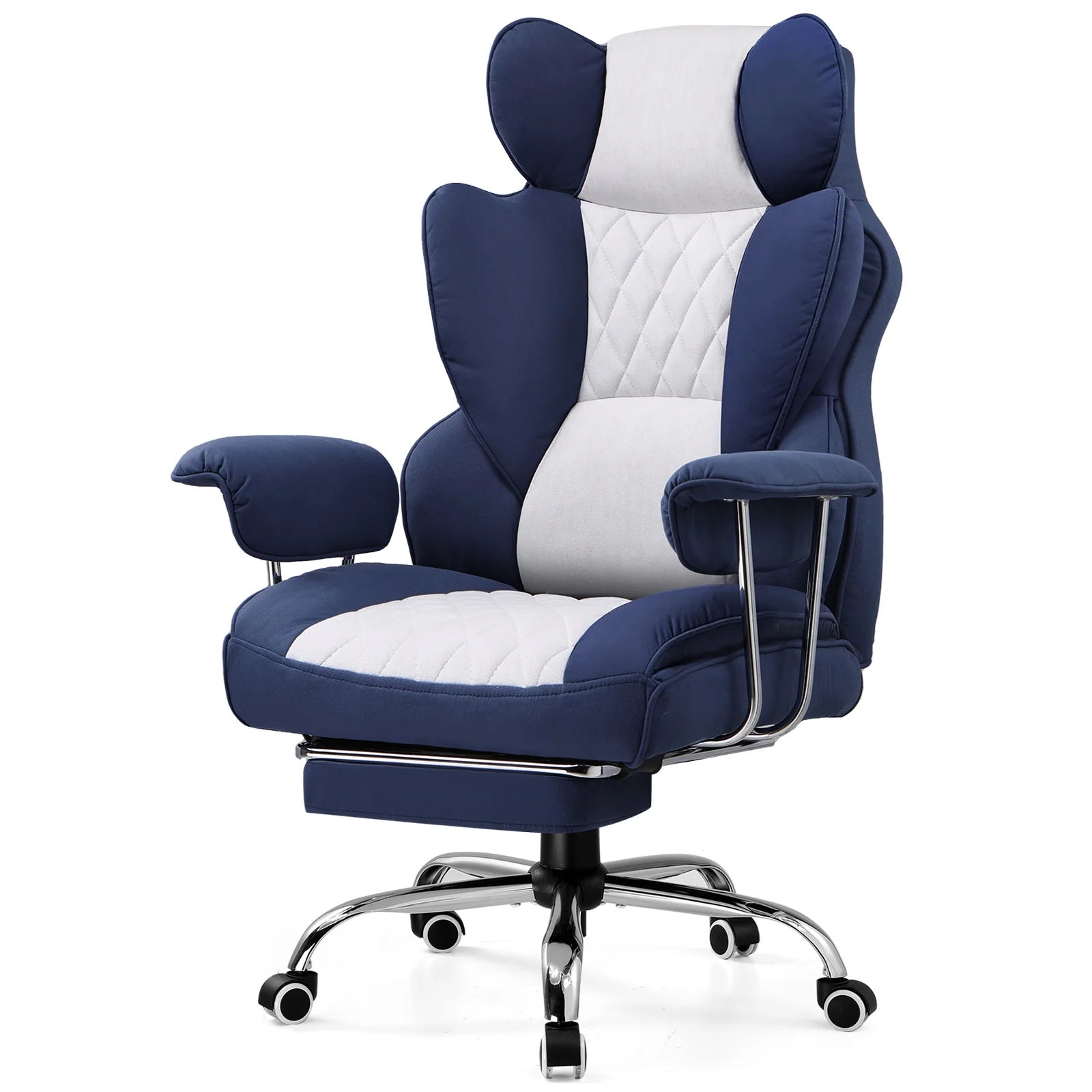 Gaming Chair With Pocket Spring Lumbar Support