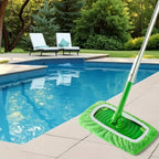 6 Pc Green Microfiber Mop Pads