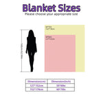 Cozy Faux Rabbit Fleece Throw Blanket