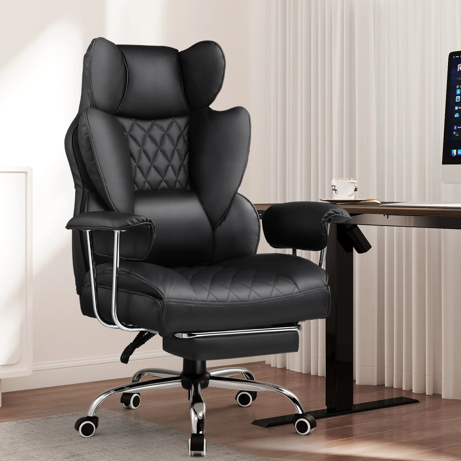 Gaming Chair With Pocket Spring Lumbar Support
