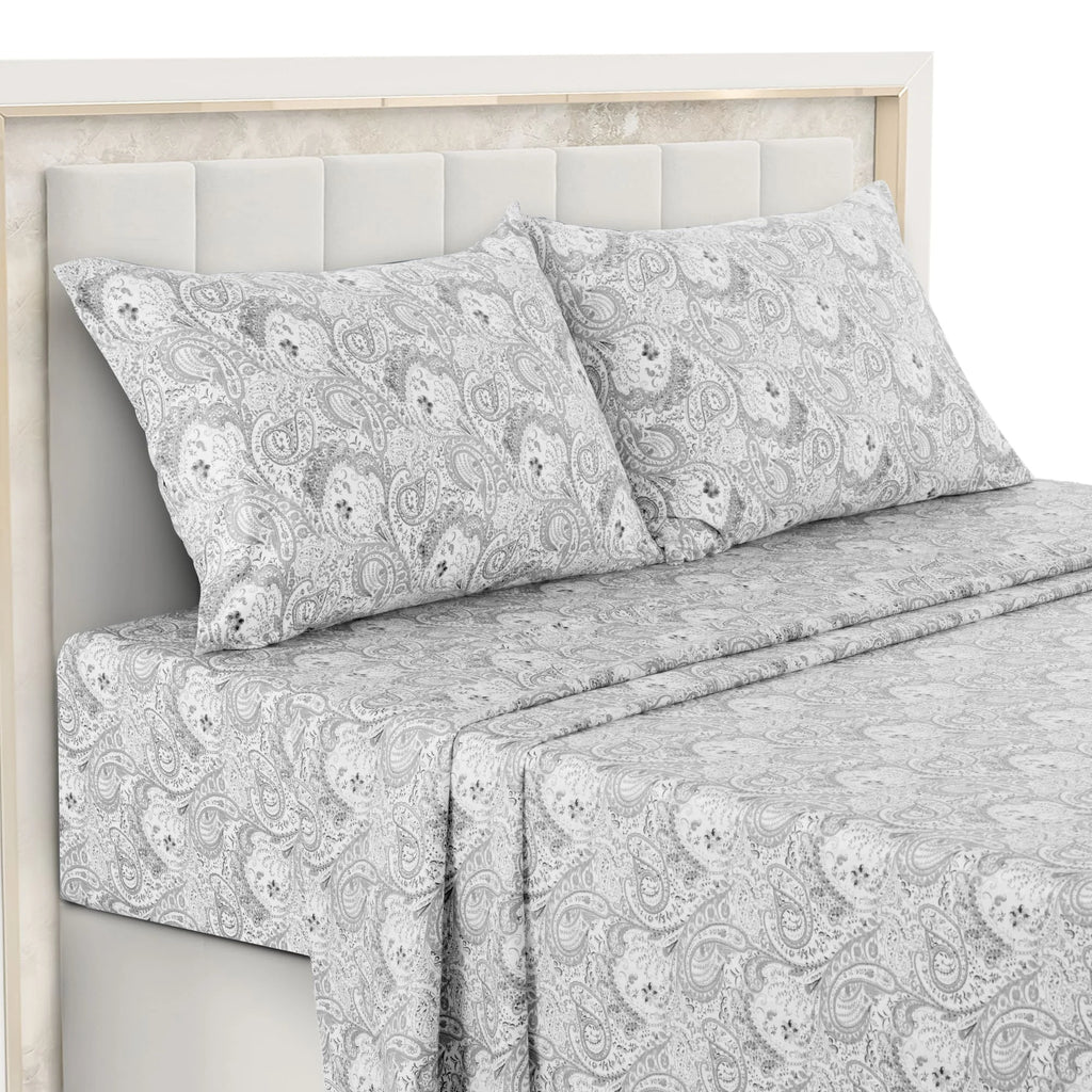 Lux Decor 4-Piece Paisley Bed Sheet Set