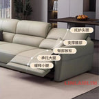 Leather Power Reclining Sofa – Sectional Couch