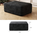 Corduroy Sectional Sofa, Modular Recliner