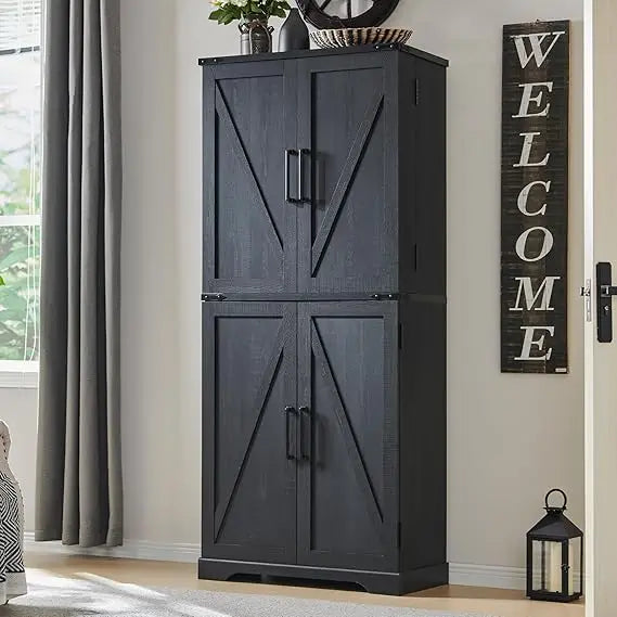 72 Tall Farmhouse Pantry Cabinet