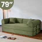79’’ Folding Convertible Sofa Bed ,Corduroy