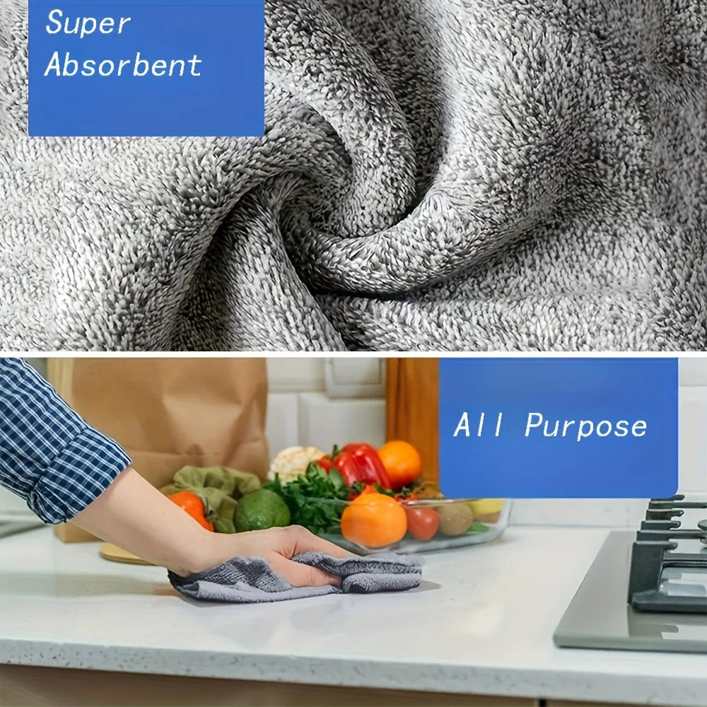 50-Pack  Microfiber Cloths, Ultra Absorbent