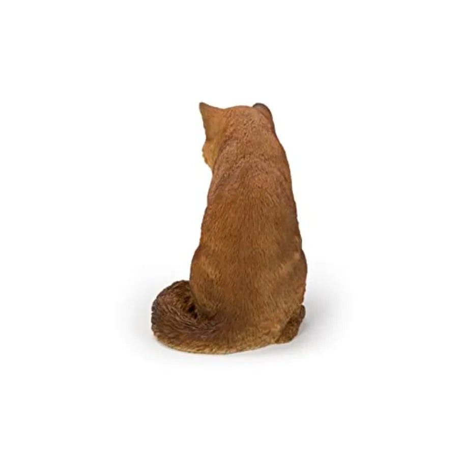 Brown Fox Mother And Baby Statue