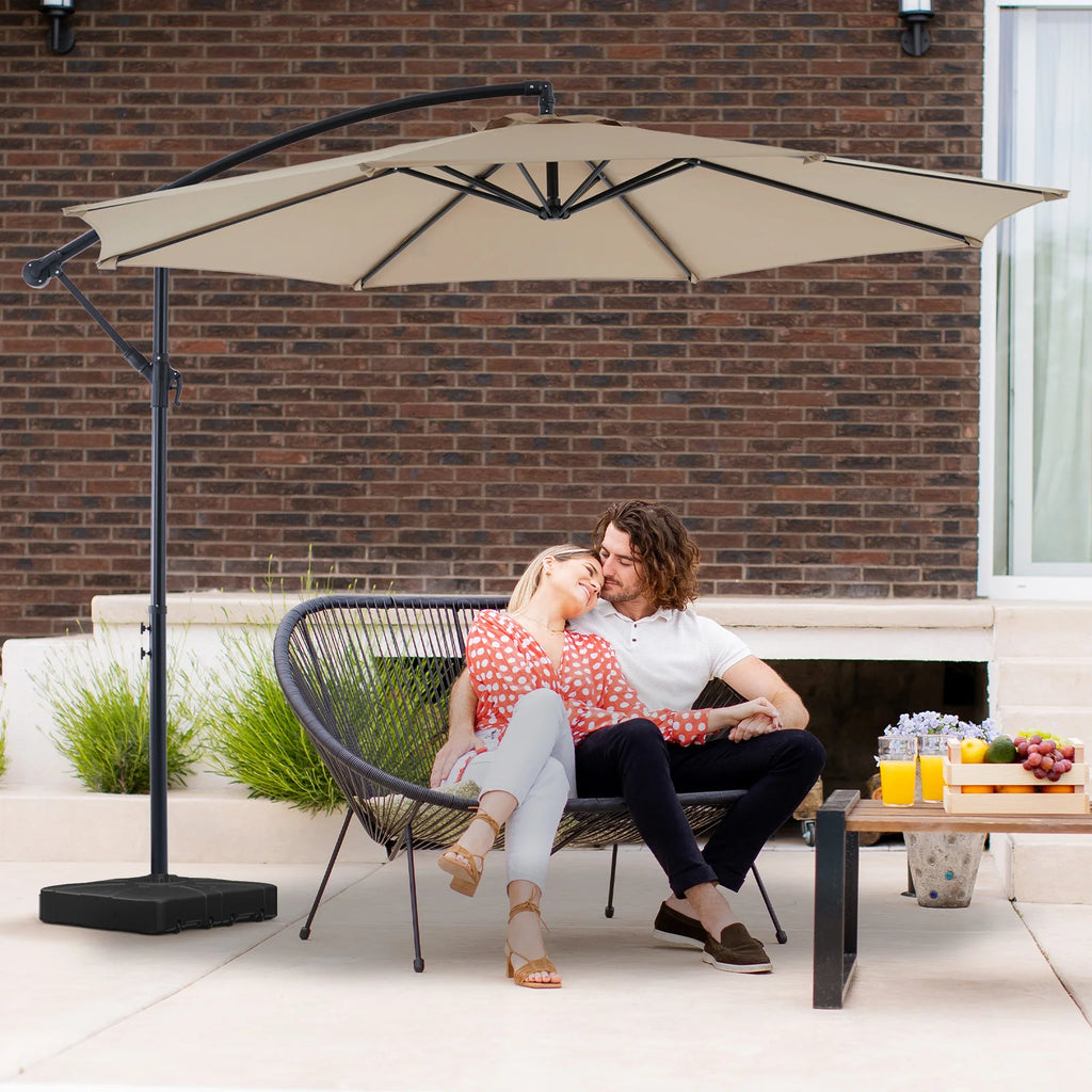 10 FT Patio Umbrella  With Easy Tilt Adjustment