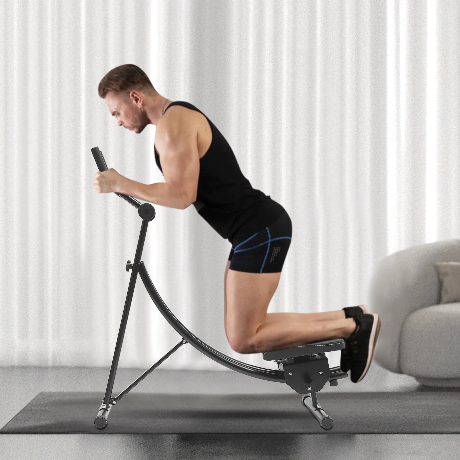 Abdominal Crunch Coaster, Height Adjustable