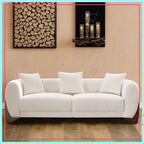 87" Modern Cloud Couch with Deep Seat