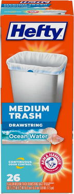 Medium Scented Trash Bags, 8 Gallon Capacity