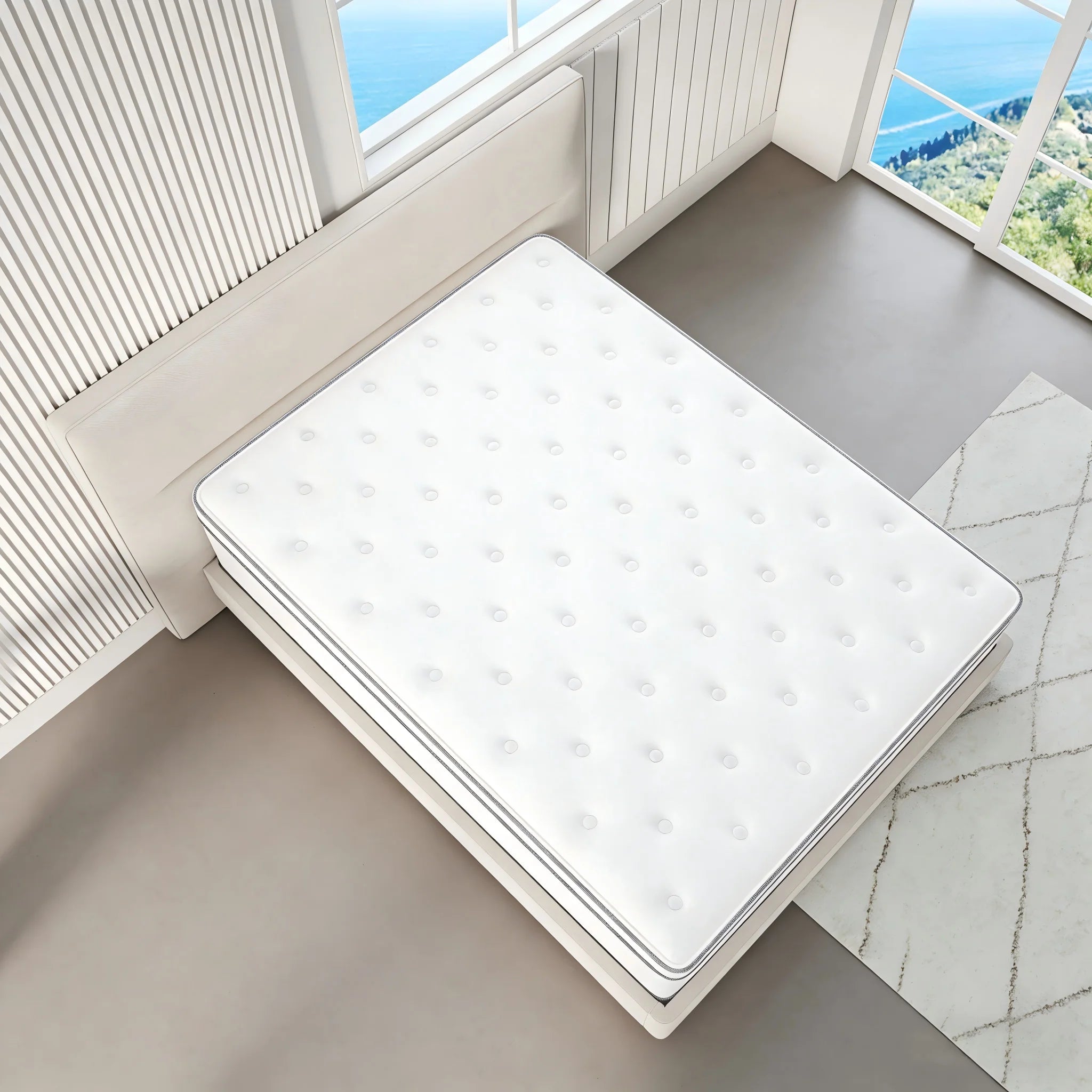 King Full Queen size Hybrid Mattress 12\10\14 Inch