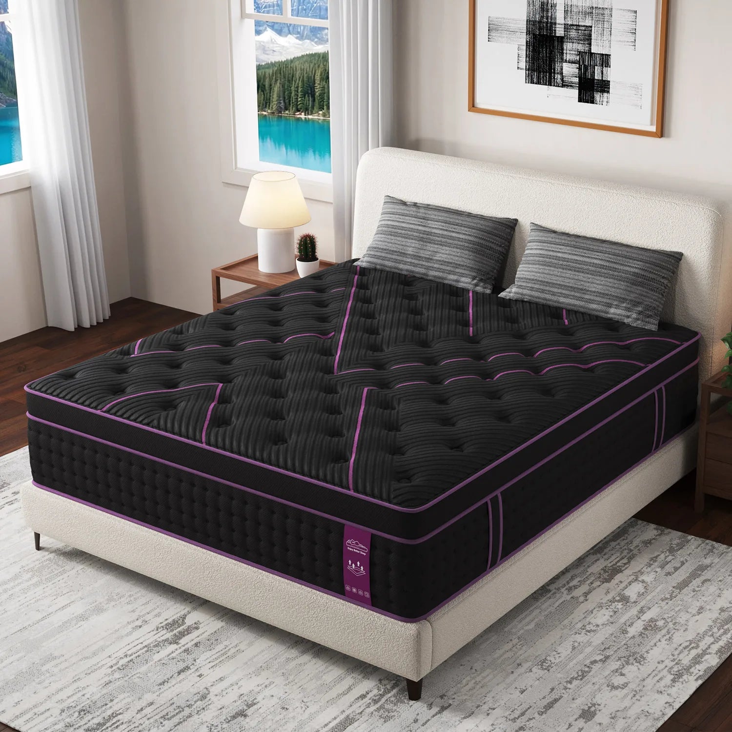 Twin Full Queen King Size  Medium-Firm Mattress