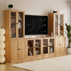 71" TV Stand Storage Set