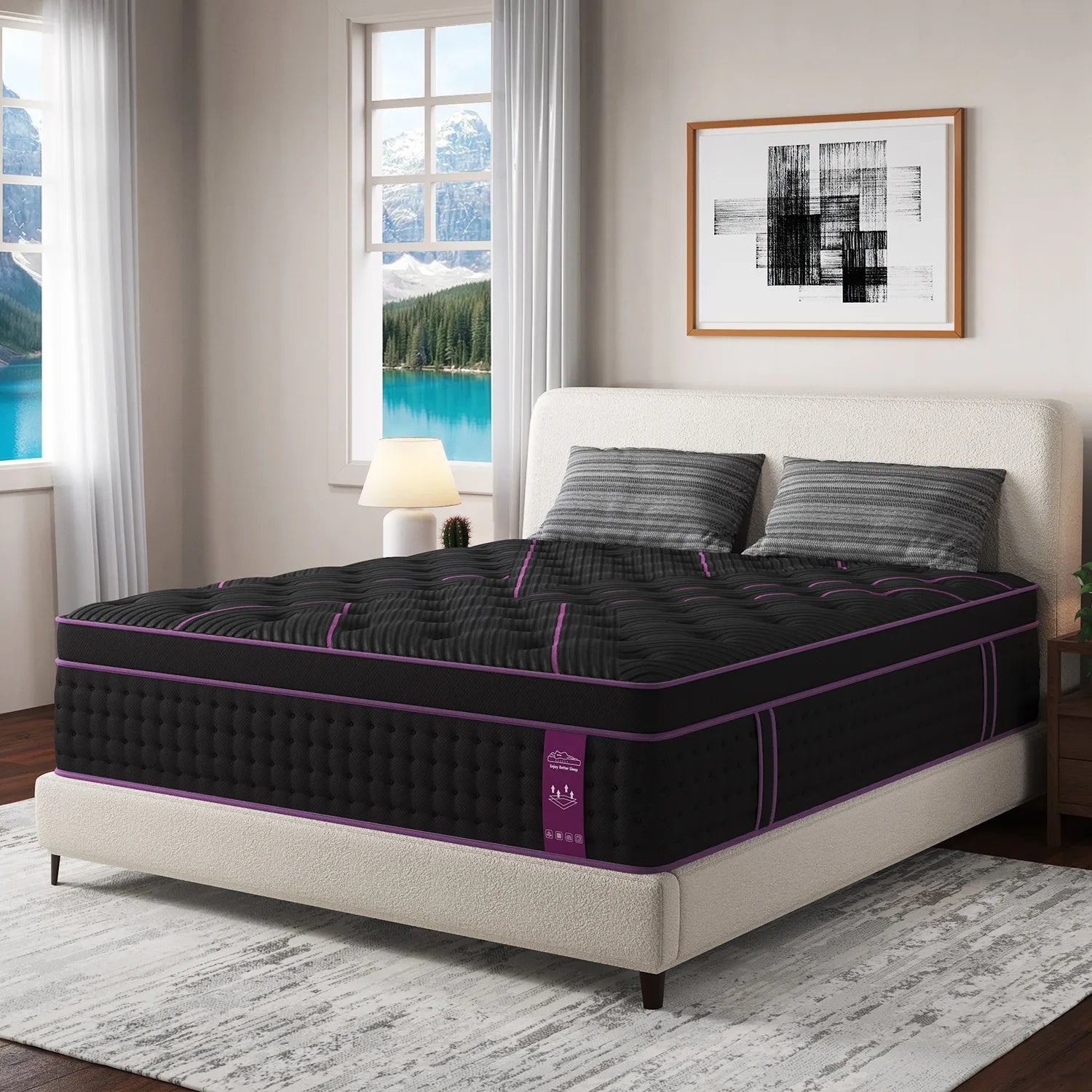 Twin Full Queen King Size  Medium-Firm Mattress