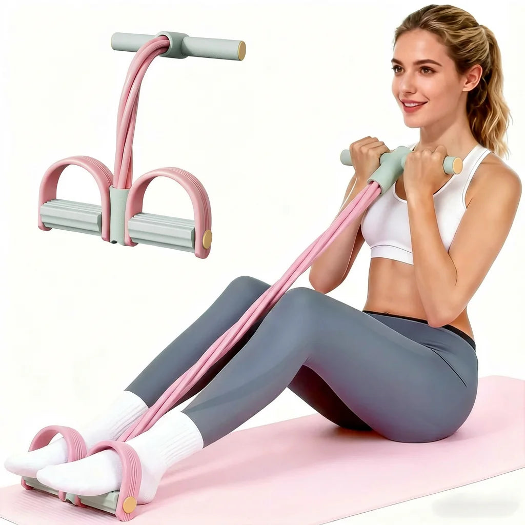 Adjustable Foot Pedal Resistance Band