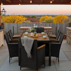 7 Pieces Outdoor Patio Dining Set