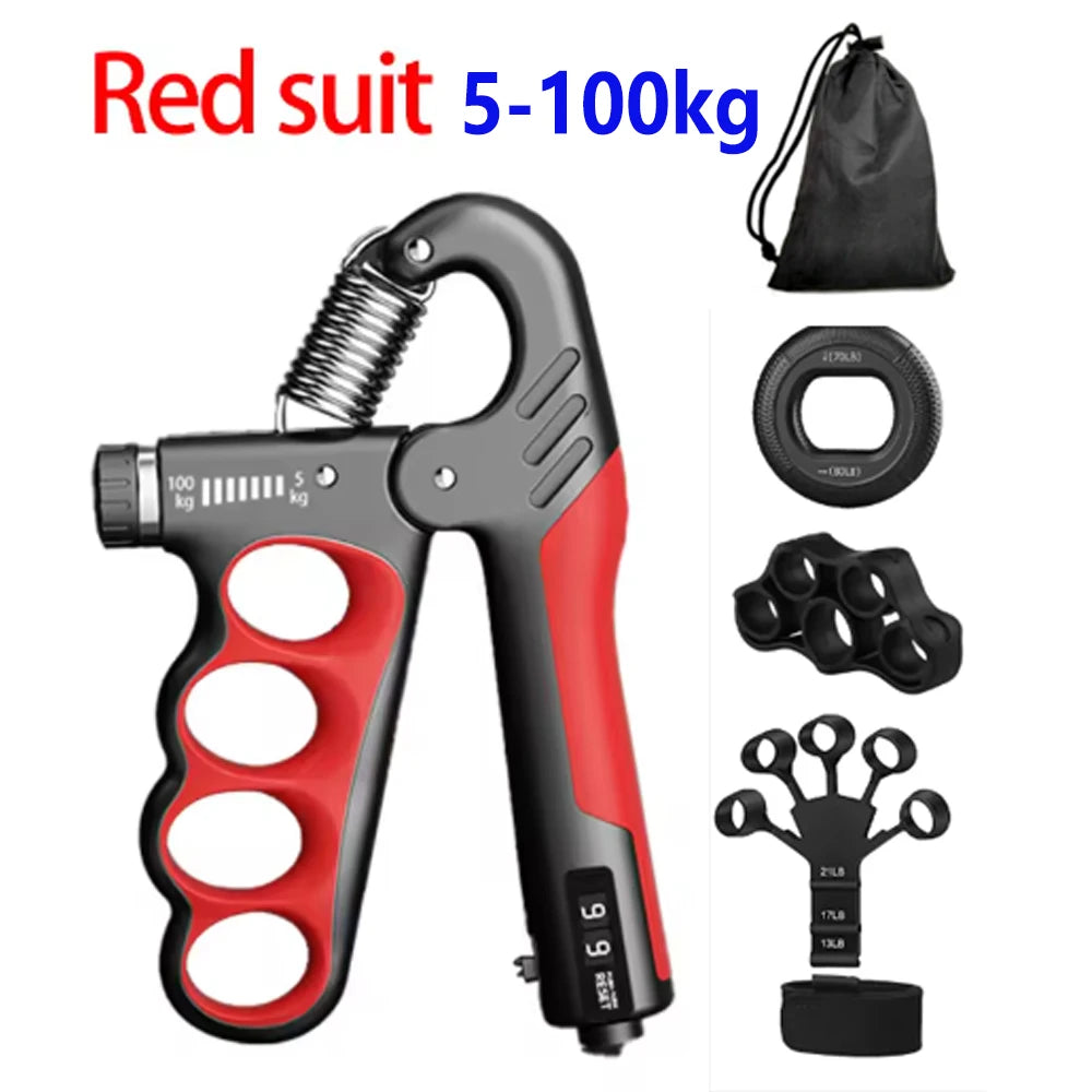 5Pcs Hand Adjustable Grip Trainer Kit