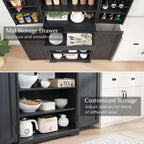 72 Tall Farmhouse Pantry Cabinet