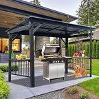 6.5x12FT Hardtop All-Weather Gazebo