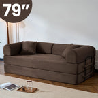 79’’ Folding Convertible Sofa Bed ,Corduroy