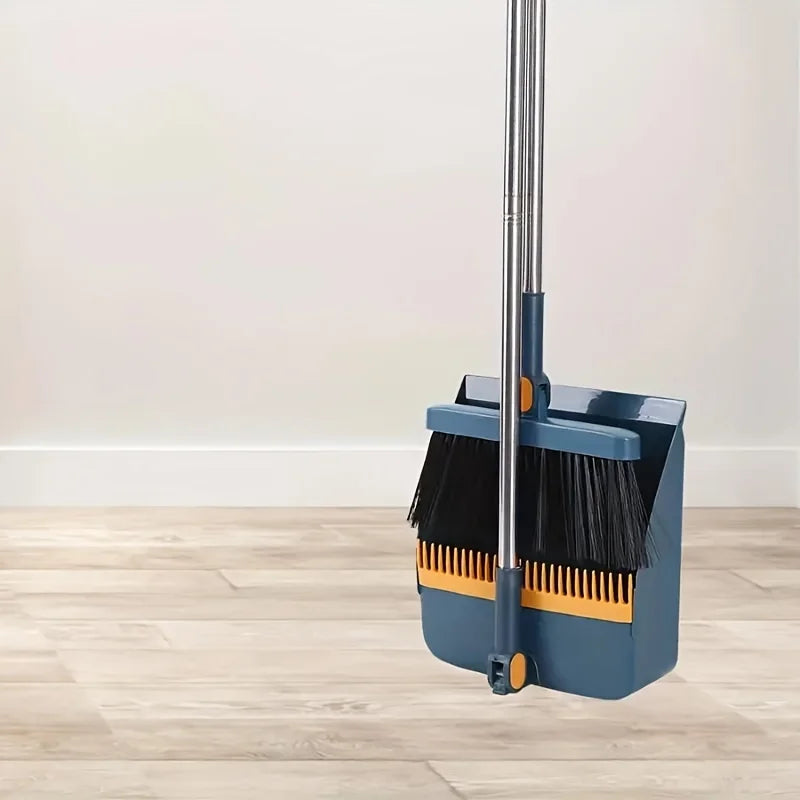 Long Handle Broom & Dustpan