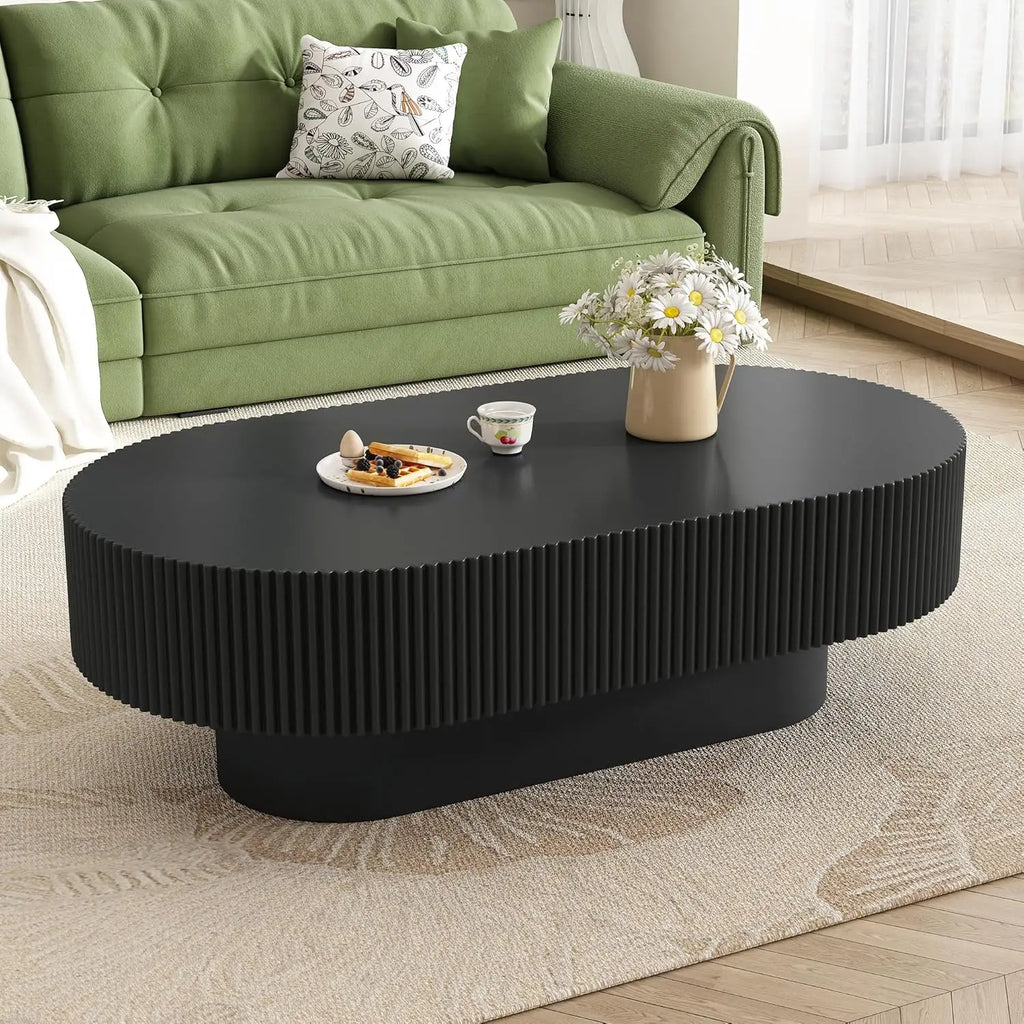 31.5" Round Drum Coffee Table