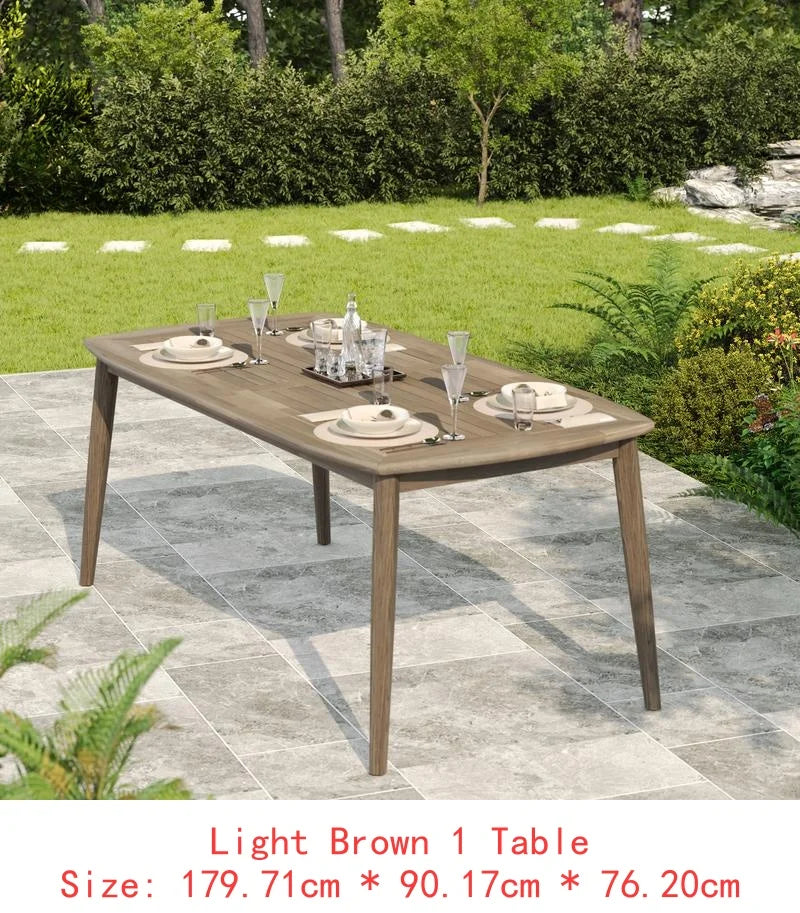 7-Piece Acacia Outdoor Dining Set