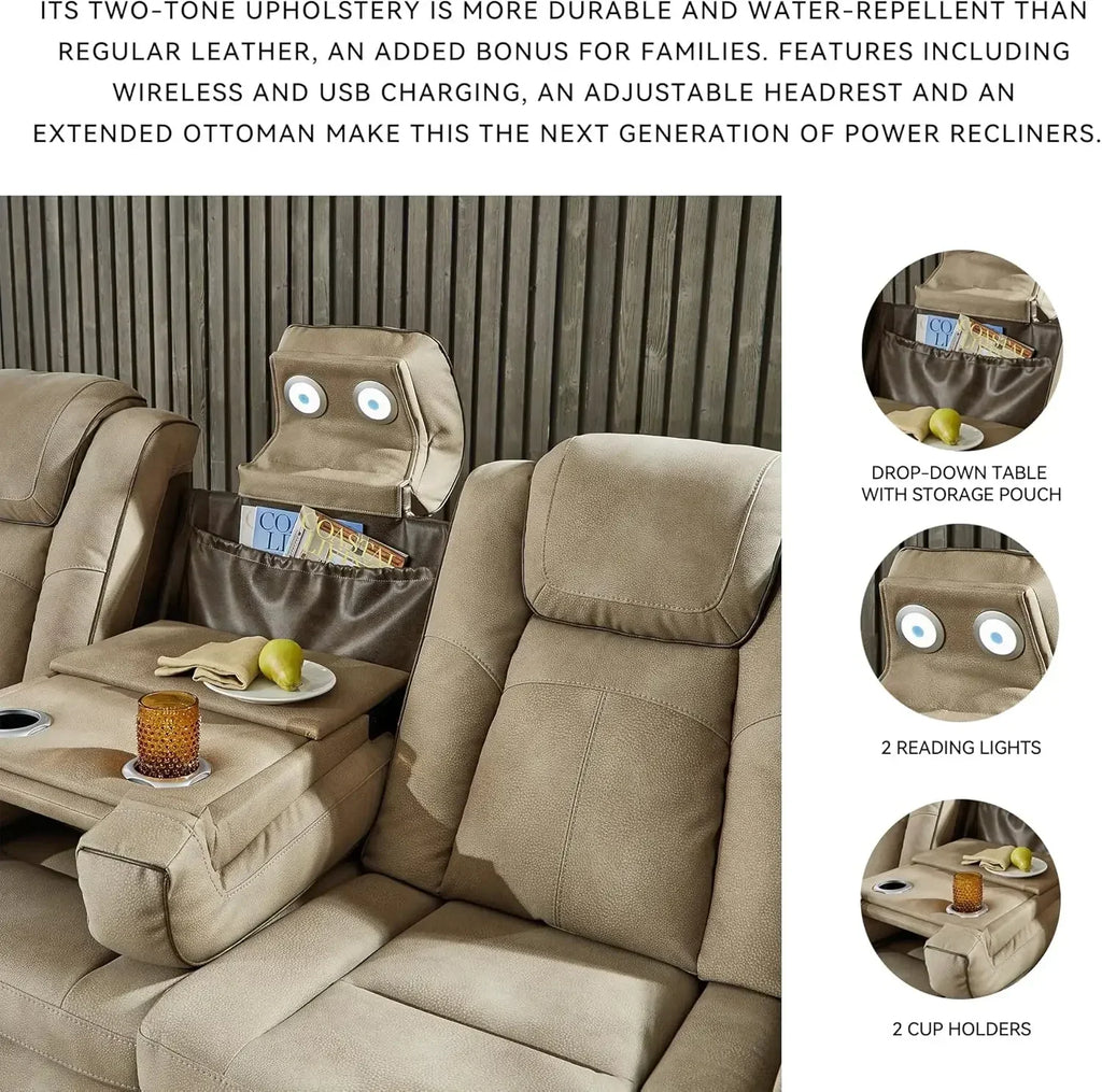 Power Reclining Sofa Love Seat