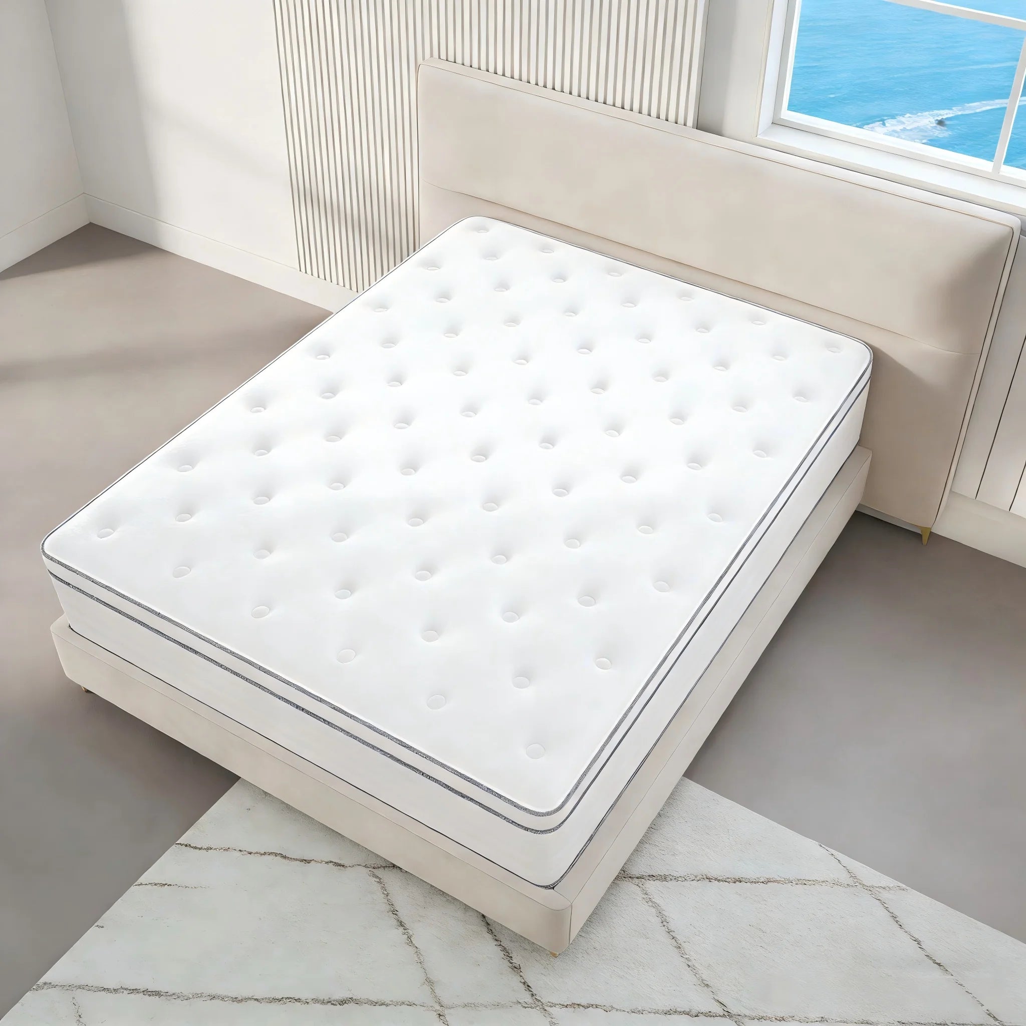 King Full Queen size Hybrid Mattress 12\10\14 Inch