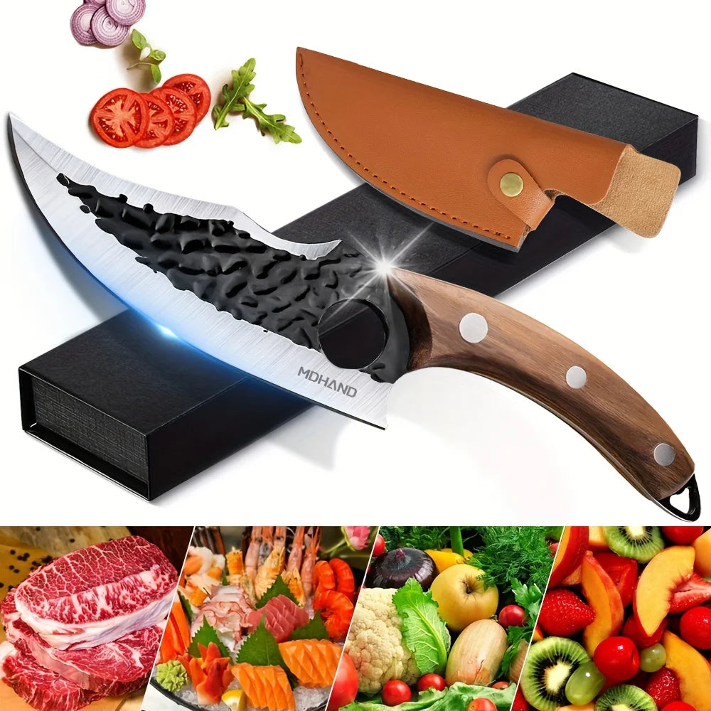 K Multifunctional Chef Knife With Sheath