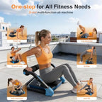 Foldable Ab Machine  With  Adjustable Resistance