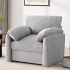 38.6in Chenille Oversized Armchair