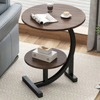 Space-Saving Modern Round Coffee Table