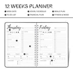 2026 Work/Day Planner With Hourly Schedules