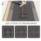 Diatomite Super Absorbent Bath Mat