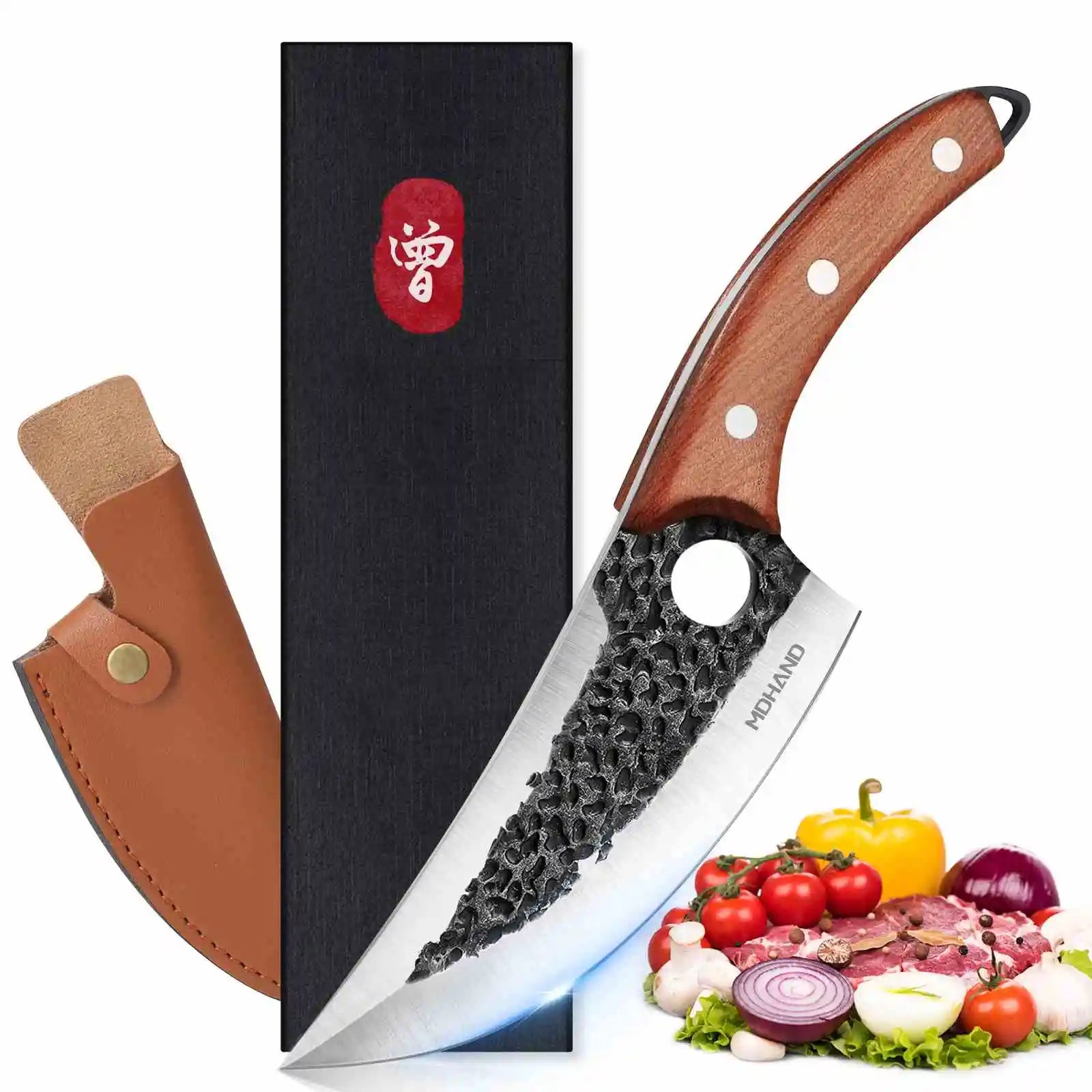 K Multifunctional Chef Knife With Sheath