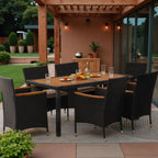7 Pieces Outdoor Patio Dining Set