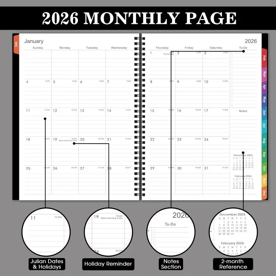 2026 Day Planner Planner