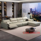 Leather Power Reclining Sofa – Sectional Couch
