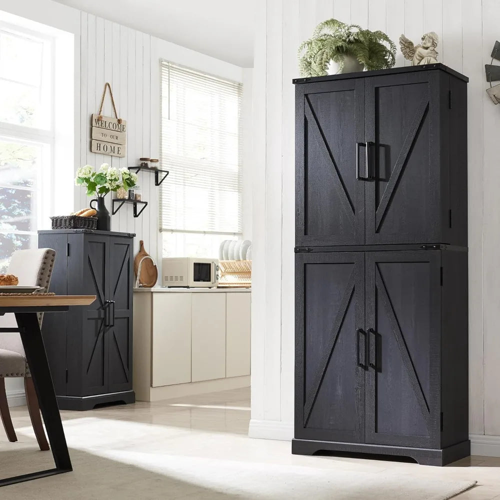 72 Tall Farmhouse Pantry Cabinet