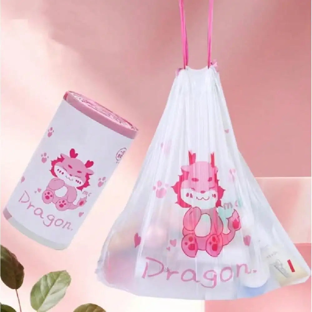 100PCS Trash Bags With  Cartoon Design