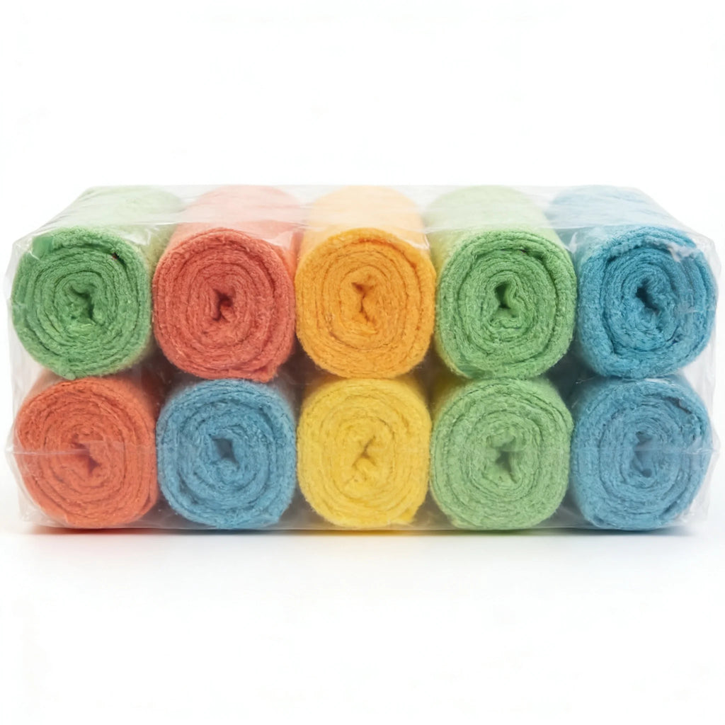 10 Pack Microfiber Cleaning Cloths Lint-Free