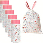 100PCS Trash Bags With  Cartoon Design