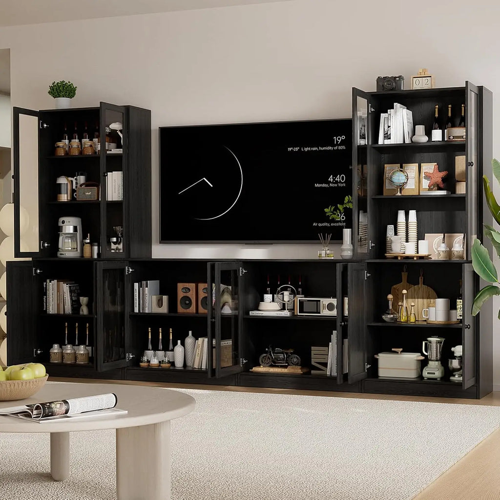 71" TV Stand Storage Set