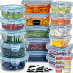 48Pcs BPA-Free Food Storage Set