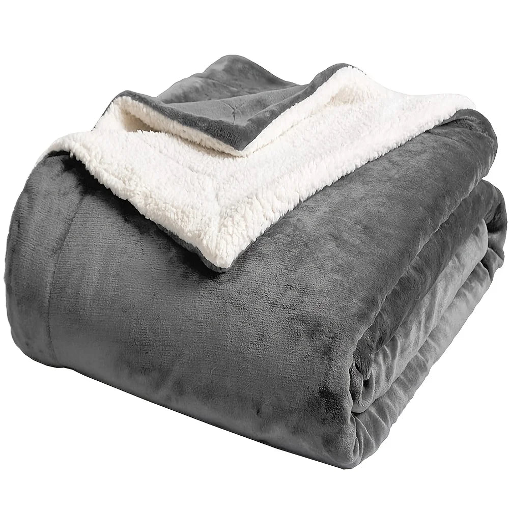 Fleece Blanket Twin Size - Warm/Cozy