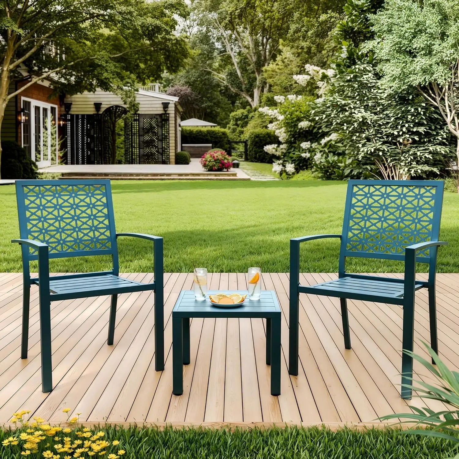 3 Piece Patio Bistro Set