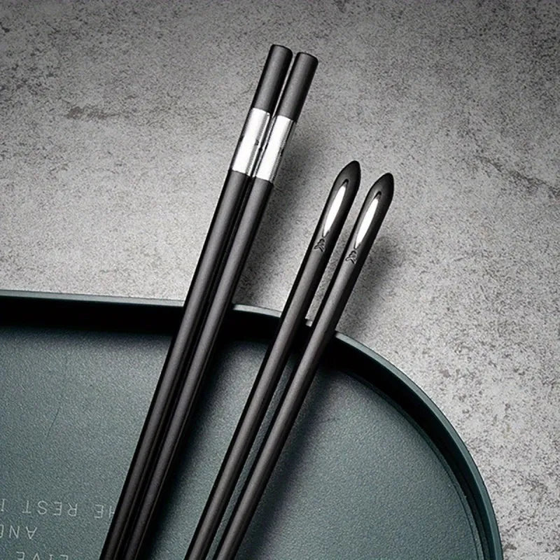 Non-Slip Alloy Chopsticks Set